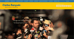 Desktop Screenshot of carlossampaio.com.br